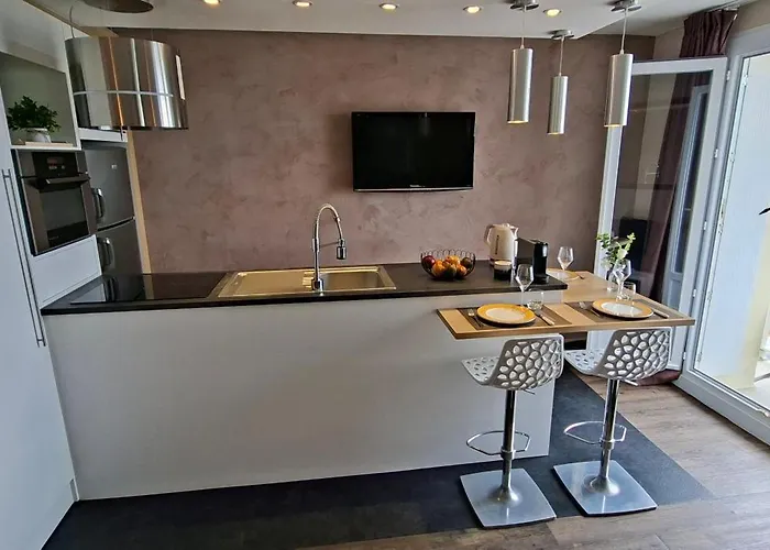 T2 2-4 Pers-balcon-magnifique Vue Et Baie Des Sables D'olonne Apartment *