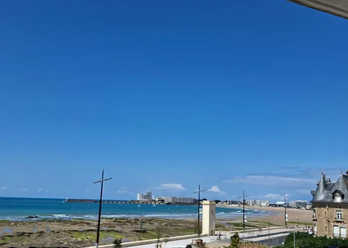 T2 2-4 Pers-balcon-magnifique Vue Et Baie Des Sables D'olonne Apartmán Les Sables-dʼOlonne
